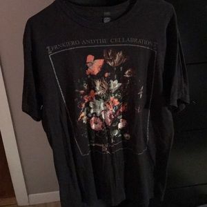 frnkiero andthe cellabration flower shirt